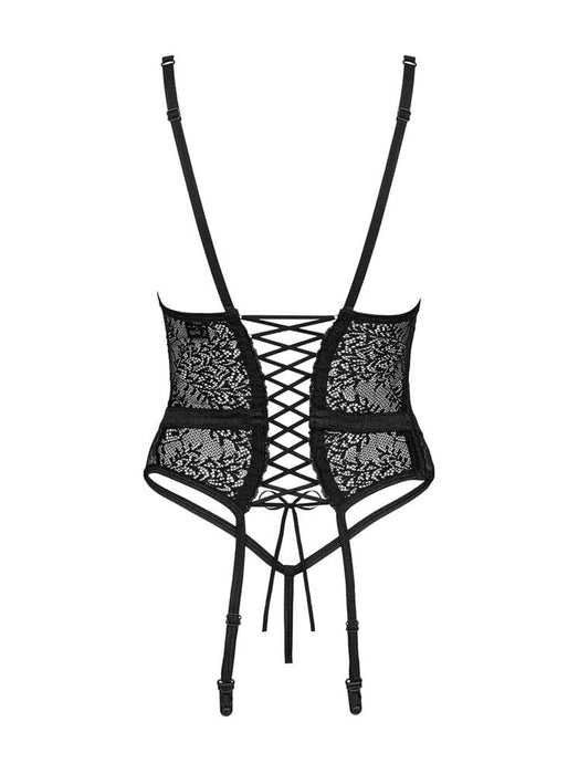 Corset Damă, Obsessive, Yaskana, Negru, M/L