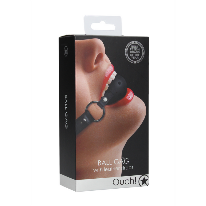 Ball Gag, Ouch!, piele, reglabil