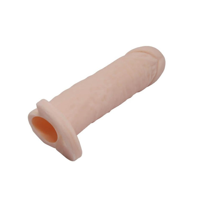 Manșon Extensor Penis, Pretty Love, 6,2 inch, textură realistă