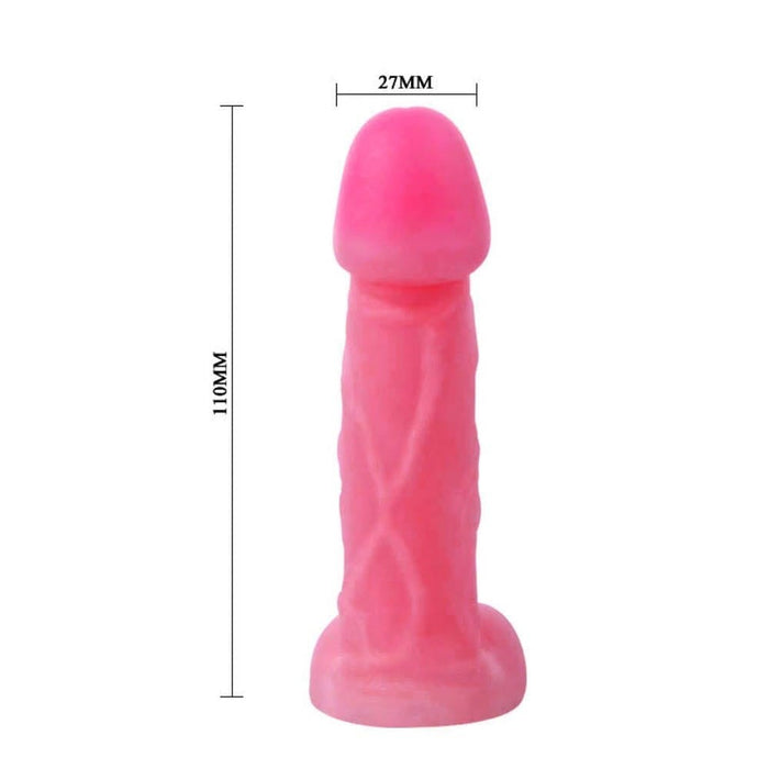 Dildo Mini, Debra, TPR, roz proaspăt