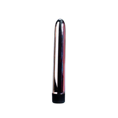 Vibrator clasic, Seven Creations, argintiu, 17 cm