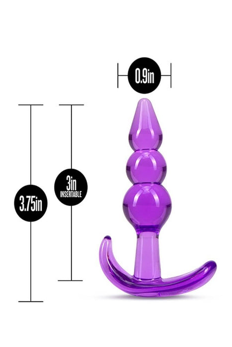 Plug anal, Blush B Yours Triple Bead, mov
