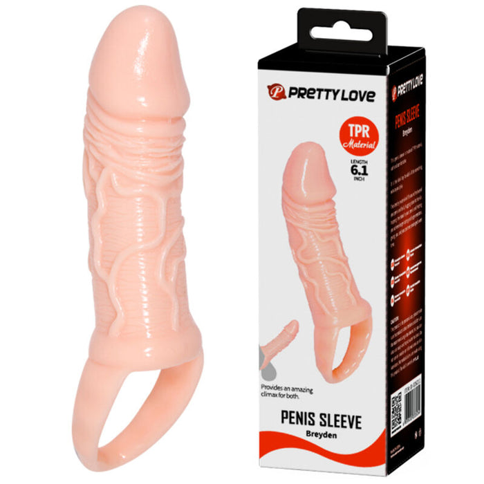 Manson pentru Penis, Pretty Love Breyden, TPR ABS, Natural