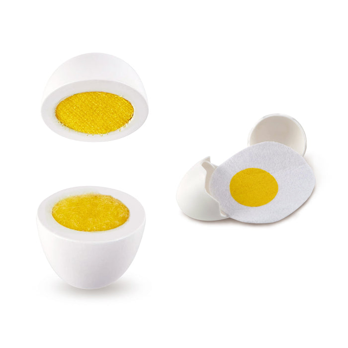 Set jucărie ouă, Hape, colorate, design realistic