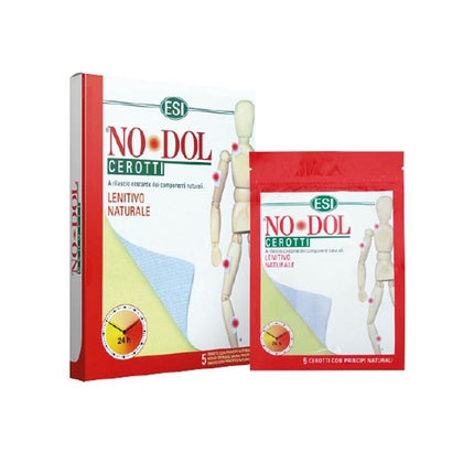 Plasturi, Trepatdiet NO-DOL, 5 bucăți, ingrediente naturale