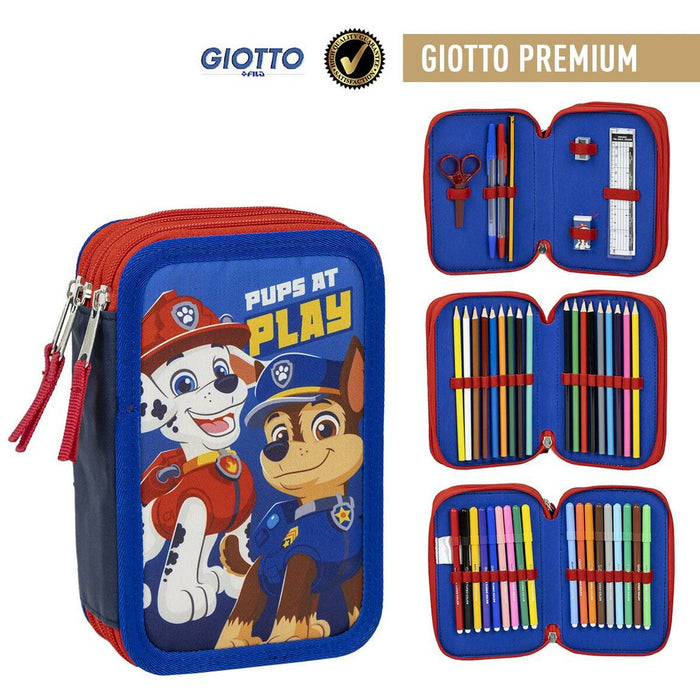 Penar triplu Litvibe Paw Patrol, albastru, 12,5 x 6,5 x 19,5 cm