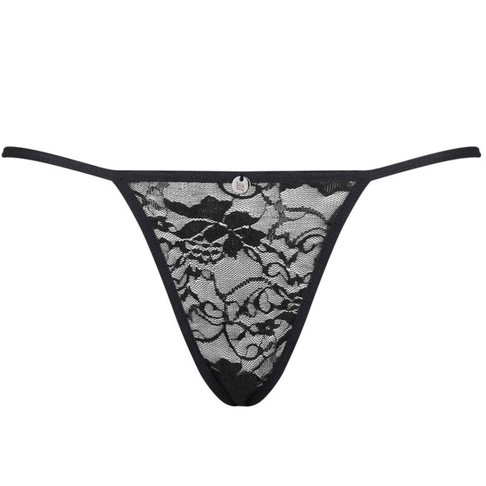 Chilot Tanga, Obsessive Kokietta, L/XL, Negru