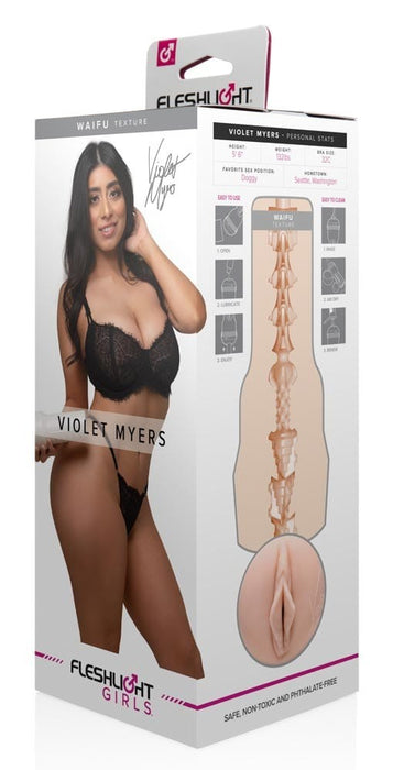 Masturbator, Fleshlight Violet Myers Waifu, Vagin, Superskin