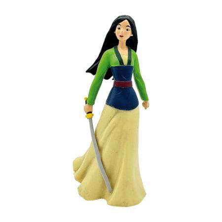 Figurină Mulan, Bullyland, pictată manual, 10 cm