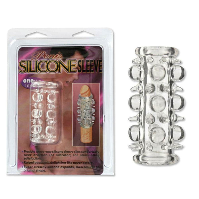 Sleeve silicon, Seven Creations, texturat, 8 cm