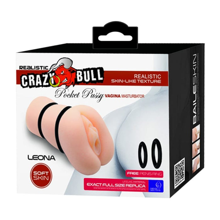 Masturbator Realist, Crazy Bull Leona, textură cu nervuri