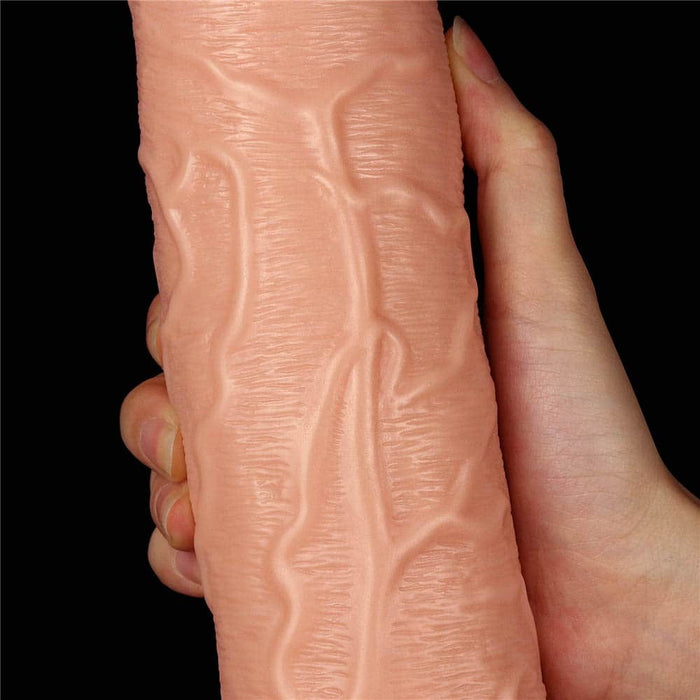 Dildo Realistic, Lovetoy, 28 cm, Flesh