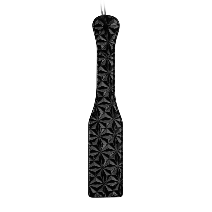 Paddle, Ouch!, design geometric, vinil și piele ecologică