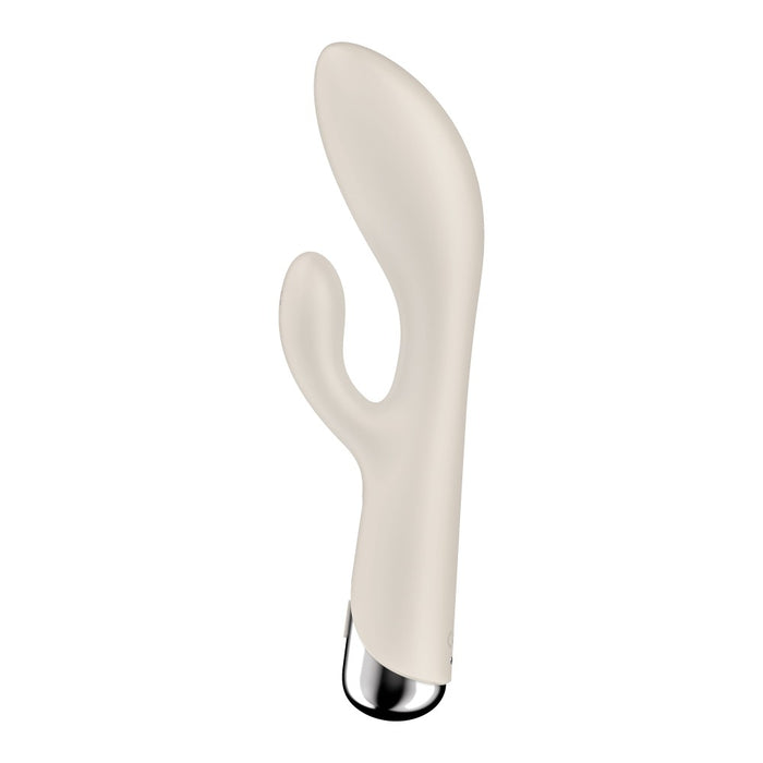 Vibrator Rabbit, Satisfyer Spinning Rabbit 1, bej, rotativ