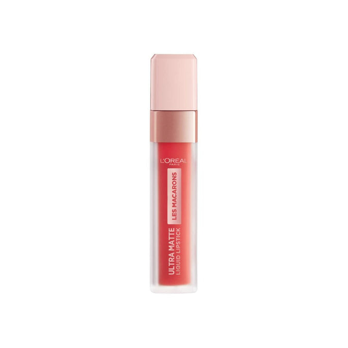 Ruj Lichid Mat, L'Oreal Paris, Les Macarons Guava Gush, 31g