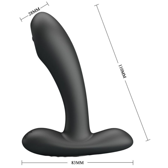 Masaj anal, Pretty Love Remington, silicon, 12 funcții