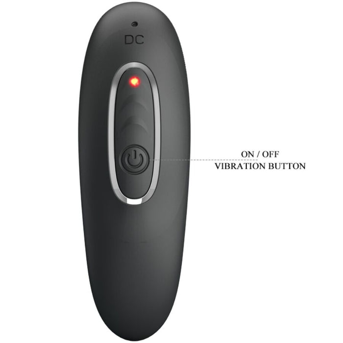 Masaj anal, Pretty Love Remington, silicon, 12 funcții