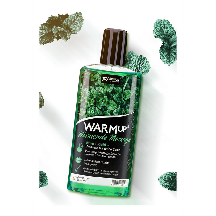 Lichid de masaj, Joydivision Toys, WARMup Mint, 150 ml