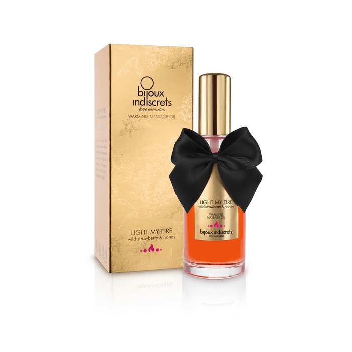 Ulei de masaj, Bijoux Indiscrets, căpșuni sălbatice, 100 ml