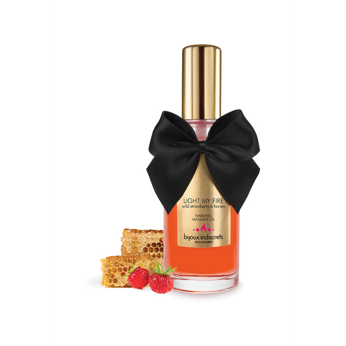 Ulei de masaj, Bijoux Indiscrets, căpșuni sălbatice, 100 ml