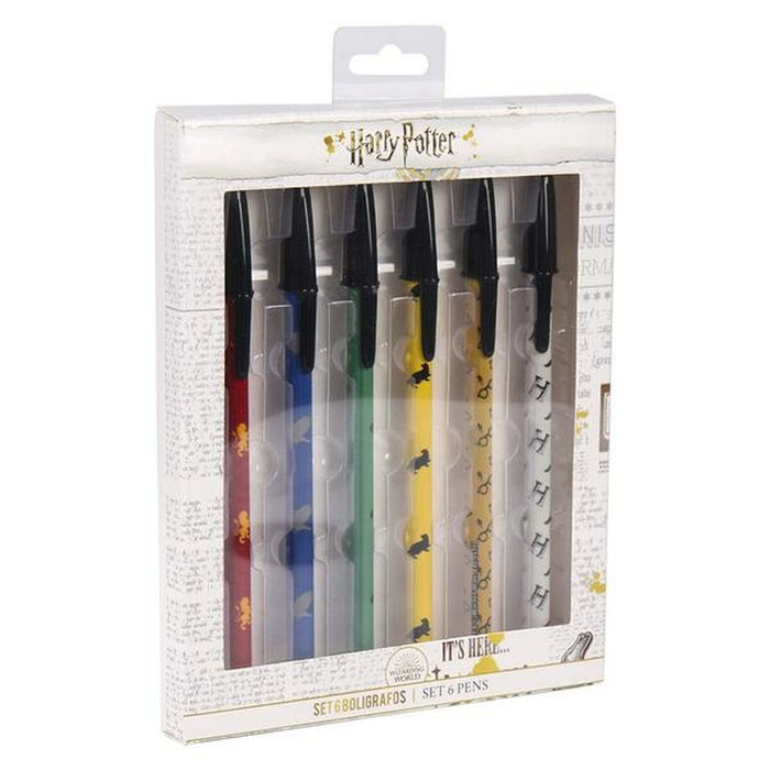 Set pixuri, Boston, Harry Potter, 6 bucăți, multicolor