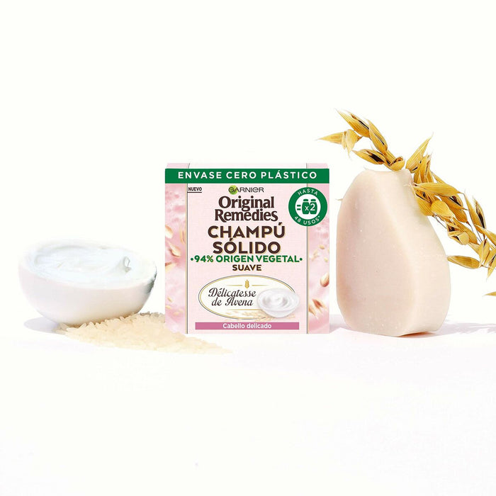 Șampon solid, Garnier, Original Remedies, calmant, 60g