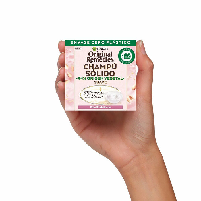 Șampon solid, Garnier, Original Remedies, calmant, 60g