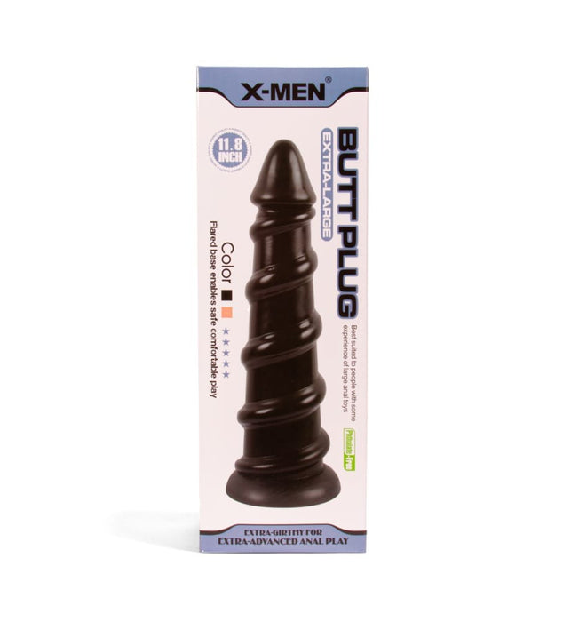 Plug anal, X-Men, 30 cm, negru