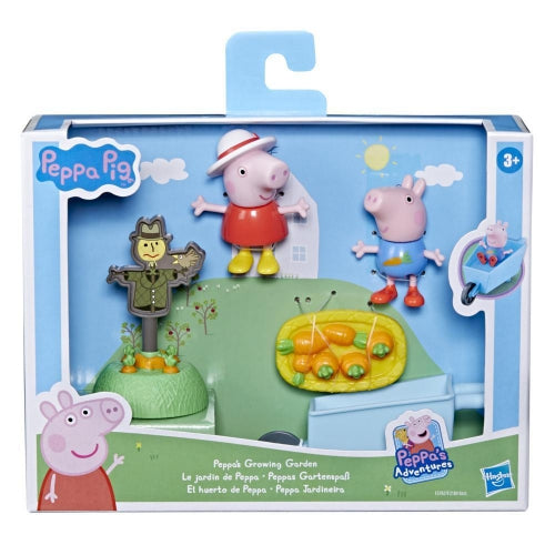 Set de joacă, Hasbro, Grădina lui Peppa, accesorii tematice