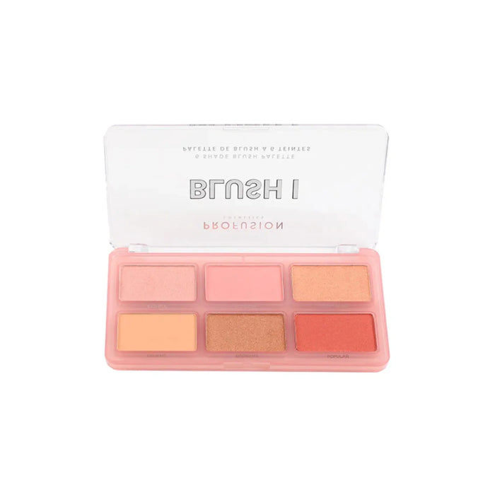 Paletă de fard de obraz Profusion Cosmetics Blush I, 16 g