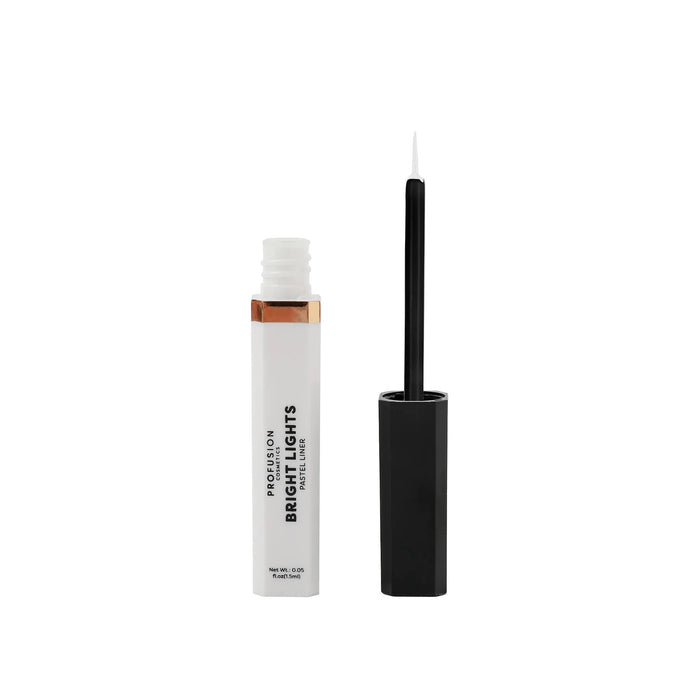Tuș de ochi lichid Profusion Cosmetics Bright Lights Pastel, alb, de lungă durată, 1,5 ml