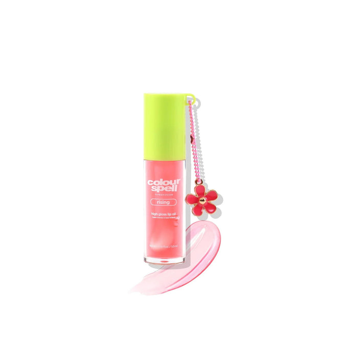 Ulei de buze Profusion Cosmetics Colour Spell, luciu intens, nuanța Rising, 5,5 ml