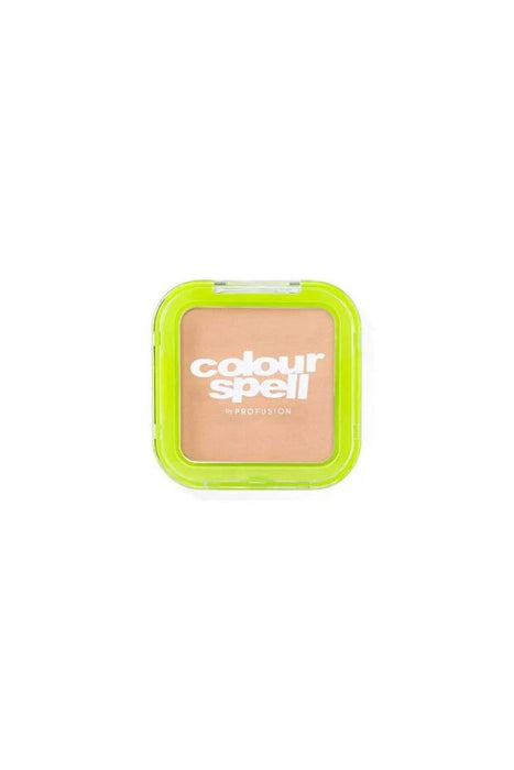 Pudră compactă Profusion Cosmetics Colour Spell, finisaj mat, bej, 4,8 g