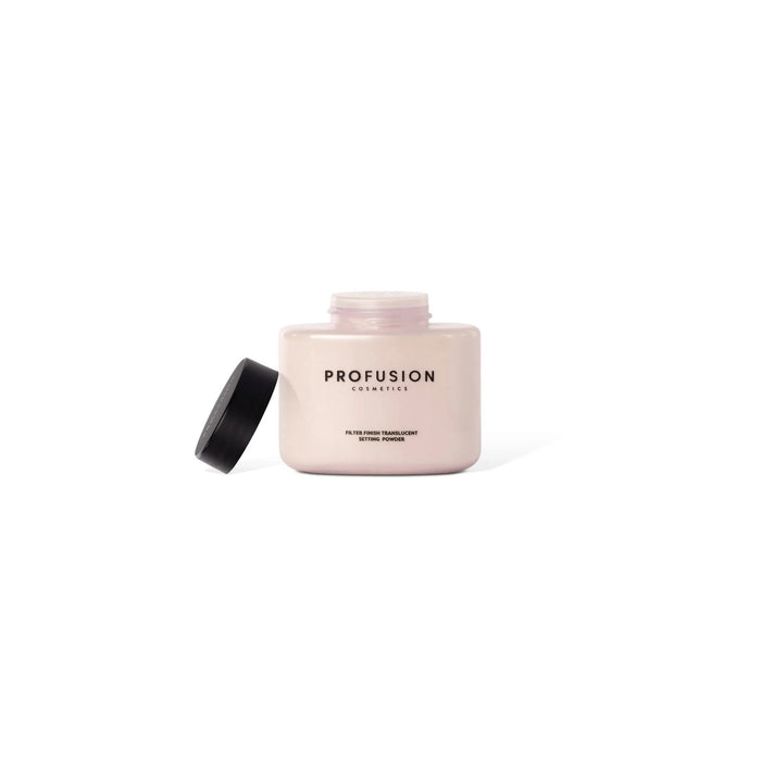 Pudră liberă de fixare Profusion Cosmetics Filter Finish, translucidă, 25 g