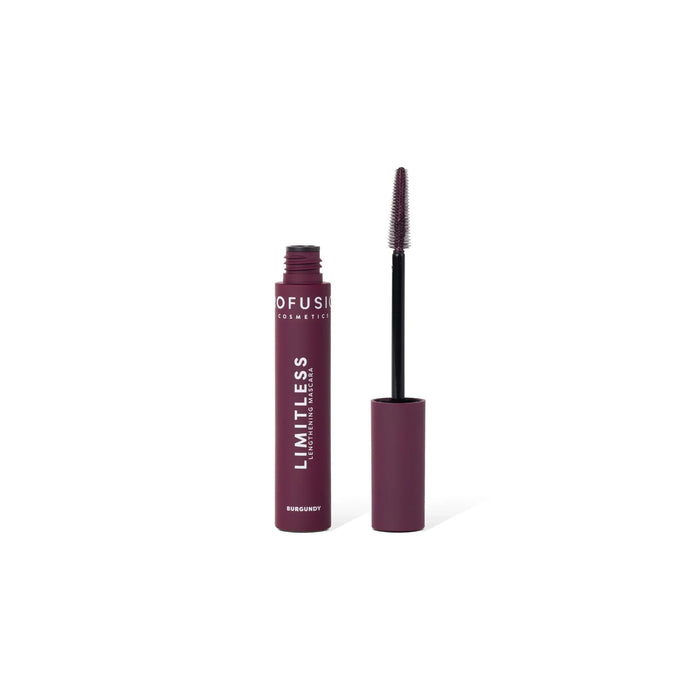 Mascara Profusion Cosmetics Limitless, lungire și volumizare, nuanța Burgundia, 9 ml