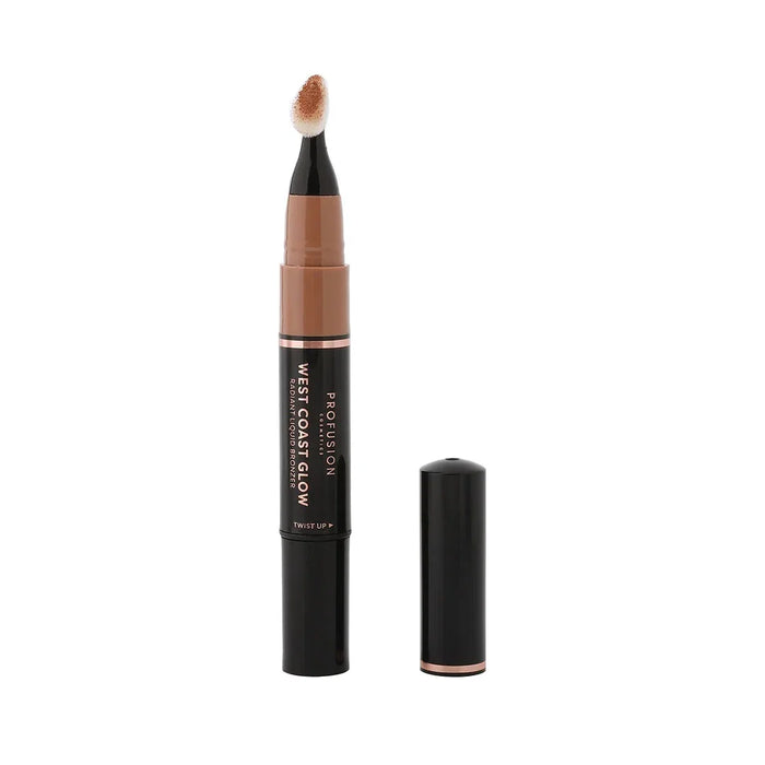 Bronzant lichid Profusion Cosmetics West Coast Glow, nuanța Malibu, 2 ml
