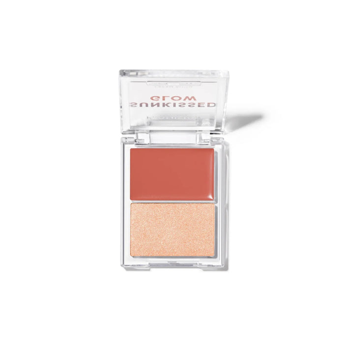 Paletă de fard de obraz și iluminator Profusion Cosmetics Sunkissed Glow, nuanța Mauve Horizon, 4,7 g