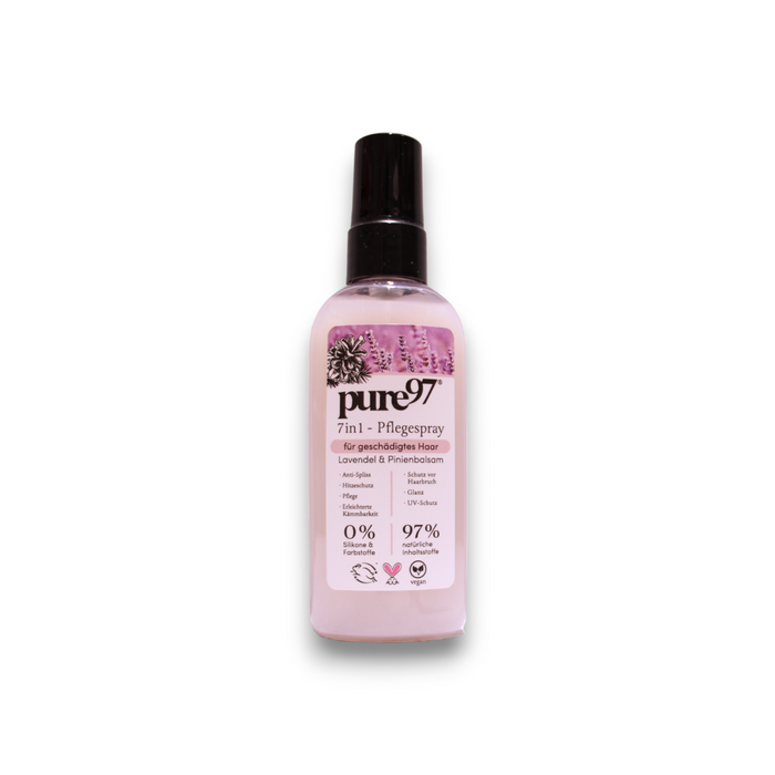 Tratament fără clătire pentru păr Pure97 Lavendel & Pinien, hidratant, pentru păr deteriorat, 100 ml