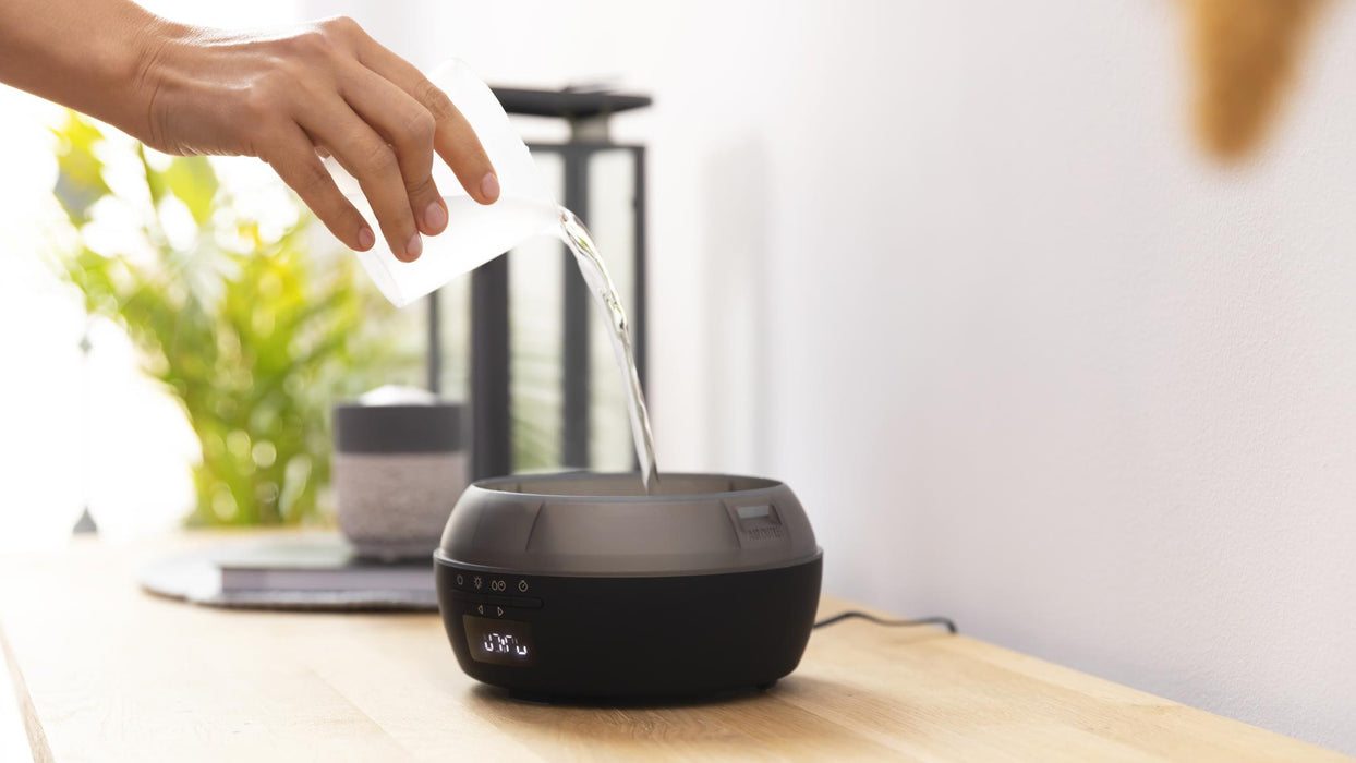 Difuzor de aromă Cecotec PureAroma 550 Connected Black Woody, 500 ml, 25 ml/h, Bluetooth, acoperire 30 m²