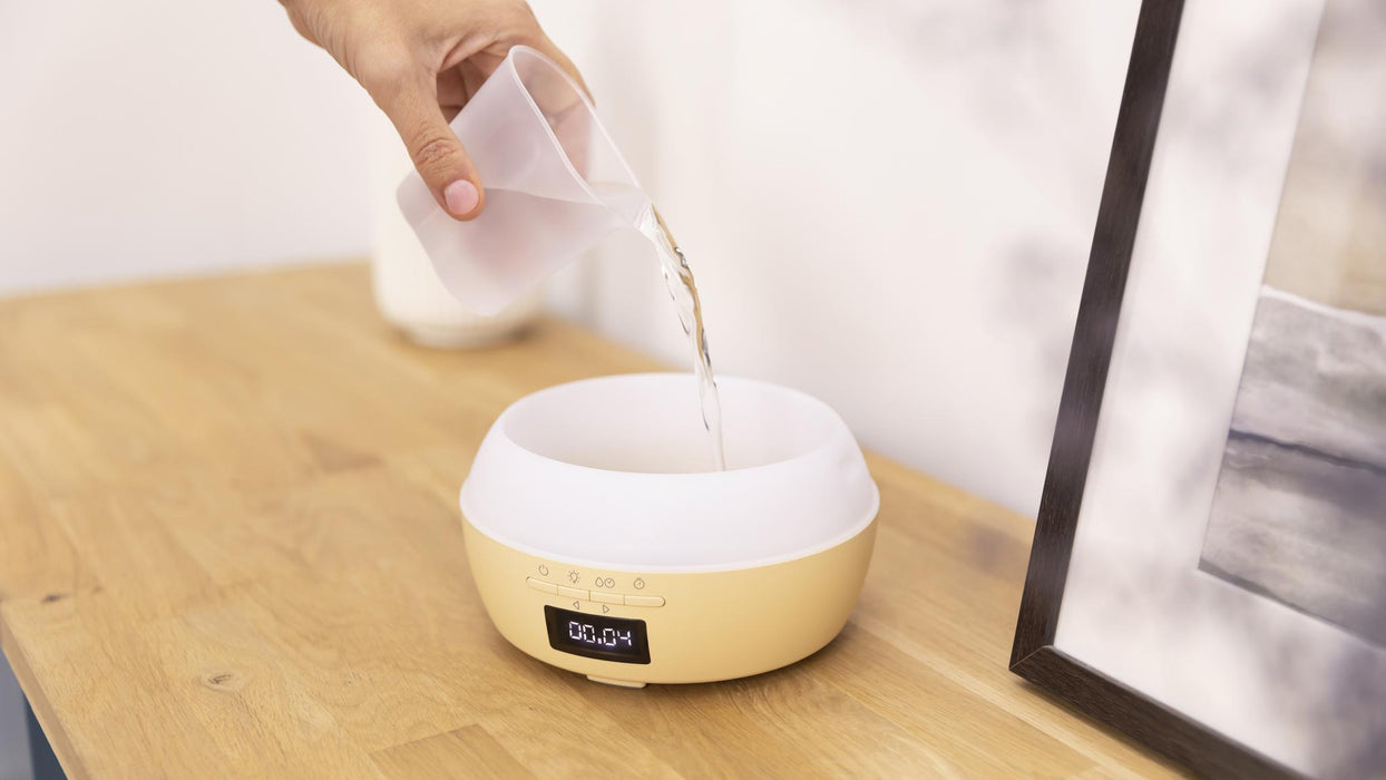 Difuzor de aromă Cecotec PureAroma 550 Connected SunLight, 500 ml, 25 ml/h, acoperire 30 m², Bluetooth