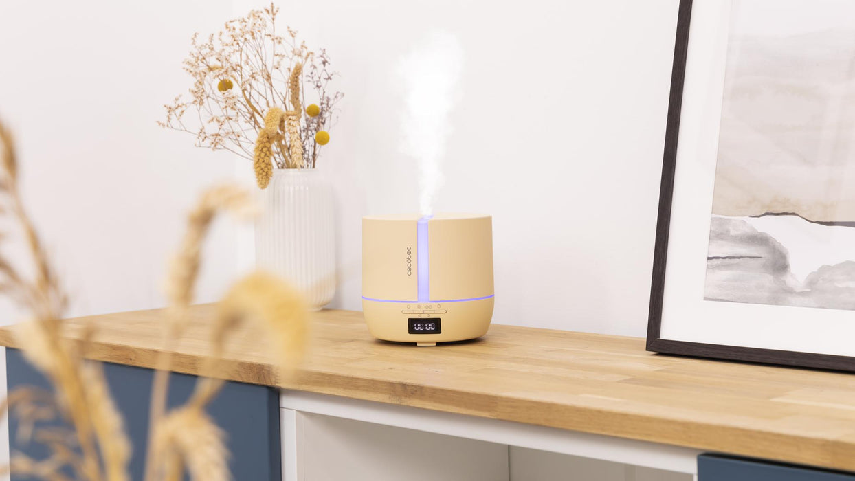 Difuzor de aromă Cecotec PureAroma 550 Connected SunLight, 500 ml, 25 ml/h, acoperire 30 m², Bluetooth
