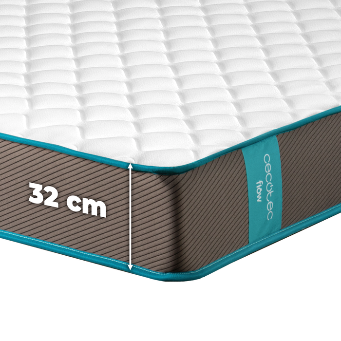 Saltea Cecotec Flow PureVital 2990, 120 × 200 cm, înălțime 23 cm, spumă cu memorie