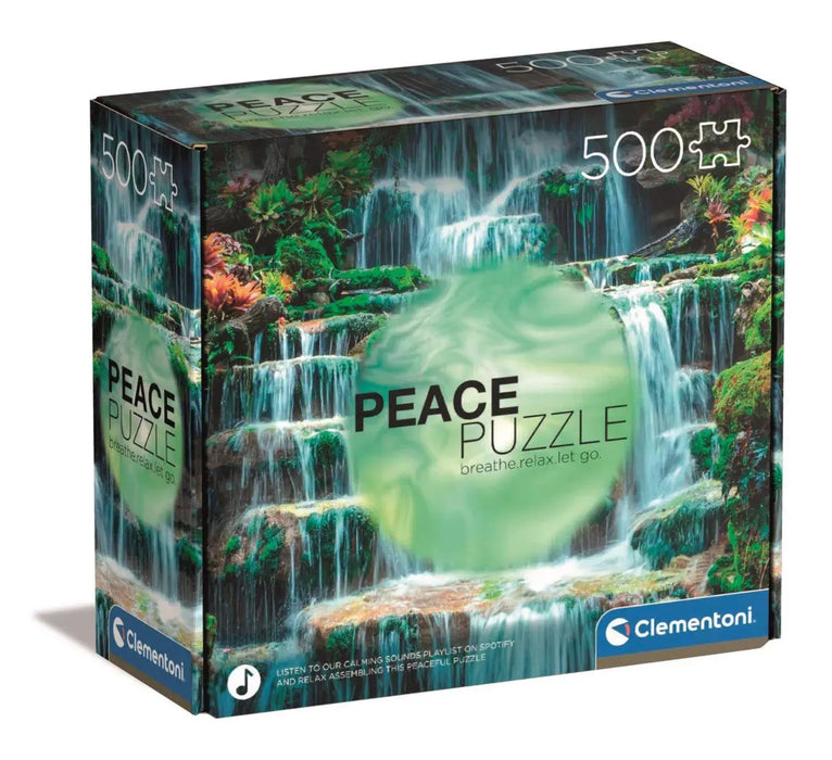 Puzzle Clementoni Peace Puzzle, The Flow, 500 piese