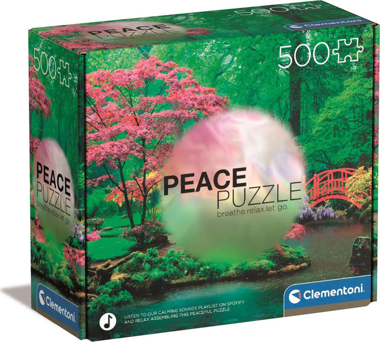 Puzzle Clementoni, Peace Puzzle, Raindrops Lullaby, 500 piese