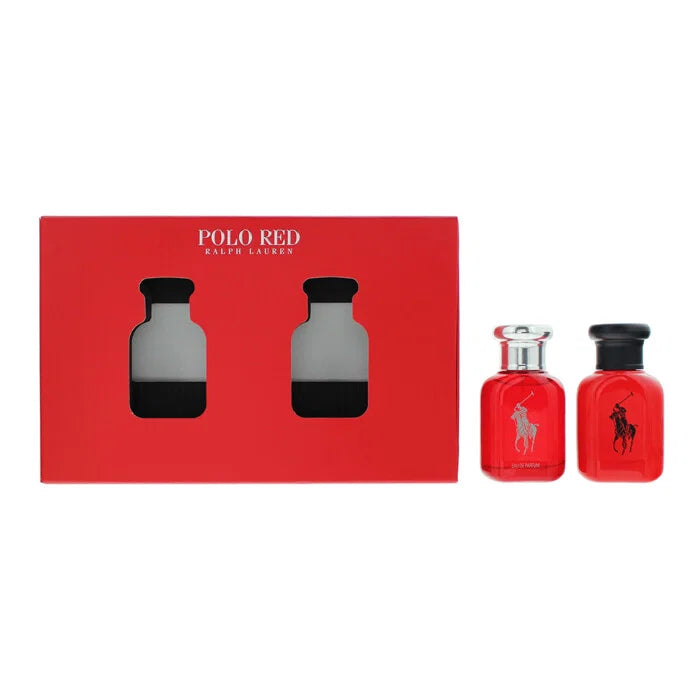 Set Ralph Lauren Polo Red Rush, pentru bărbați: apă de toaletă 40 ml + produs complementar, tester