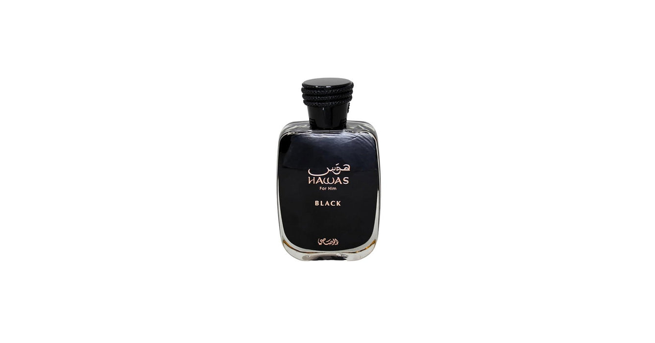Apă de parfum Rasasi Hawas Black, pentru bărbați, 100 ml