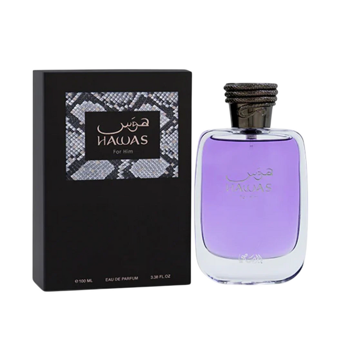 Apă de parfum Rasasi Hawas For Him, pentru bărbați, 100 ml