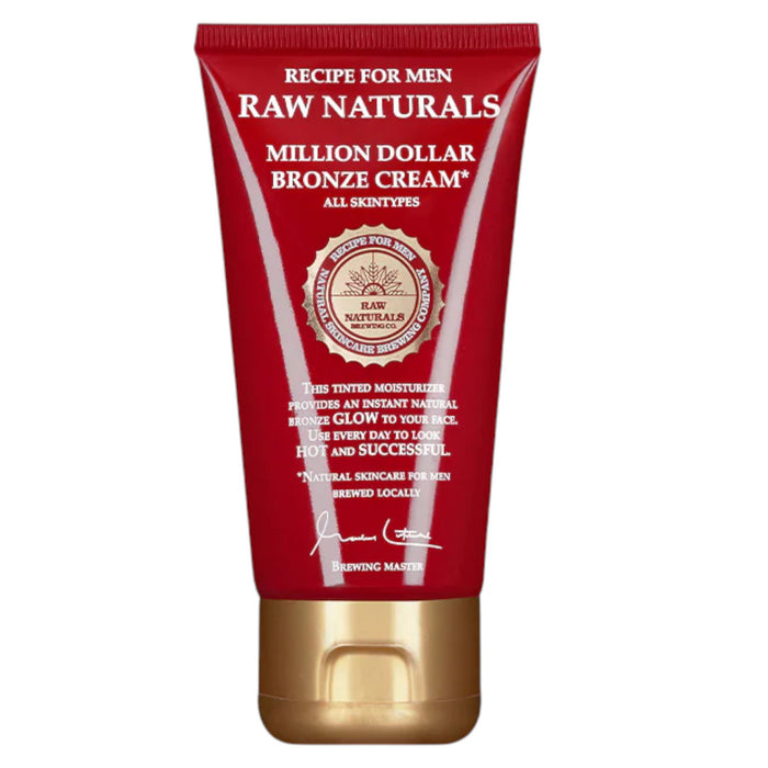 Bronzer cremă Raw Naturals Million Dollar, 100% vegan, pentru toate tipurile de ten, 75 ml