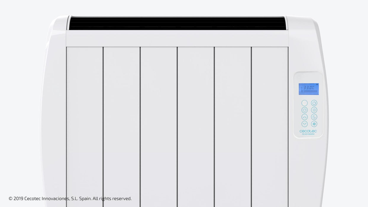 Radiator termic electric Cecotec Ready Warm 1200 Thermal, 900 W, 6 elementi, alb