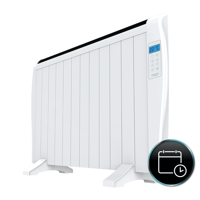 Radiator electric cu 12 elementi Cecotec Ready Warm 2500 Thermal, 1800 W, 97 × 26 × 62,8 cm, alb